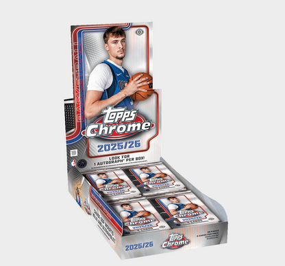 2025/26 Topps Chrome Basketball Hobby Box