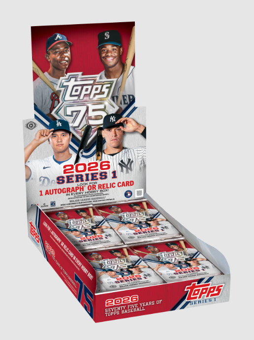 2026 Topps Series 1 Baseball Hobby Box