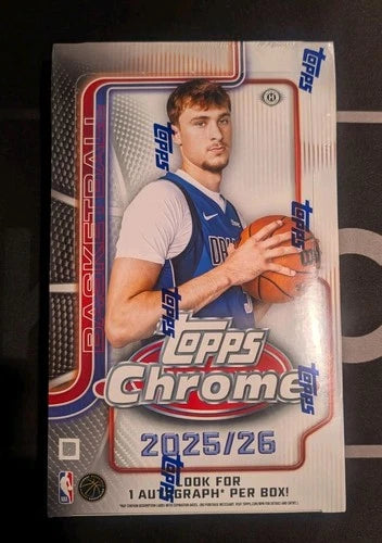 2025/26 Topps Chrome Basketball Hobby Box